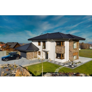 Dachówka CREATON Simpla Basic - antracytowa angoba